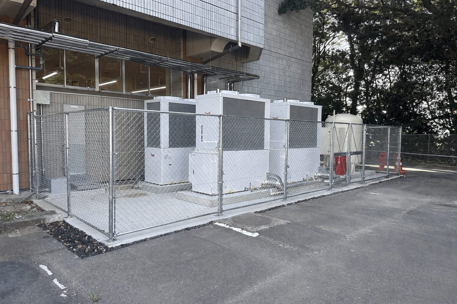 ＧＨＰ屋外機設置工事